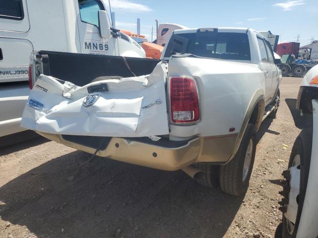 3C63RRKL8DG589449 - 2013 RAM 3500 LONGHORN WHITE photo 3