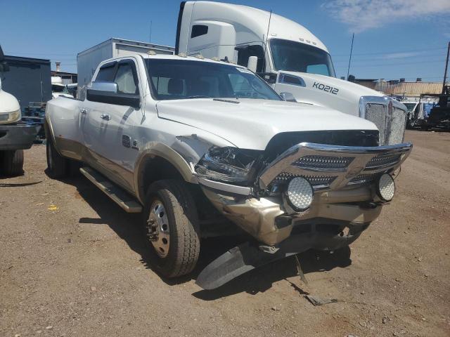 3C63RRKL8DG589449 - 2013 RAM 3500 LONGHORN WHITE photo 4