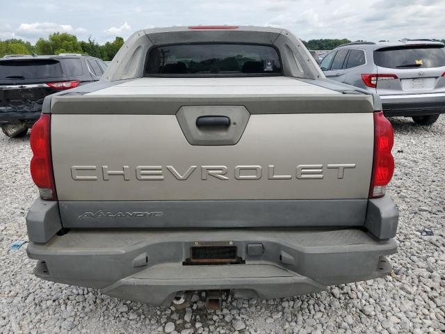 3GNEC13T52G118219 - 2002 CHEVROLET AVALANCHE C1500 SILVER photo 6