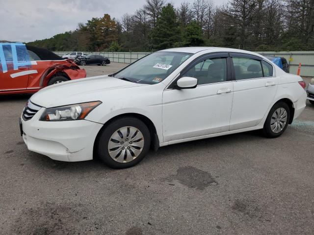 1HGCP2F35BA092467 - 2011 HONDA ACCORD LX WHITE photo 1