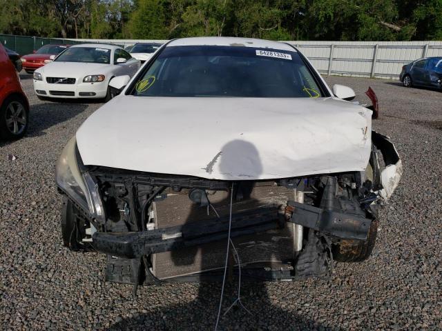 5NPE24AF9FH129134 - 2015 HYUNDAI SONATA SE WHITE photo 5