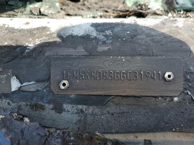 1FM5K8D83GGC31941 - 2016 FORD EXPLORER XLT BLUE photo 13