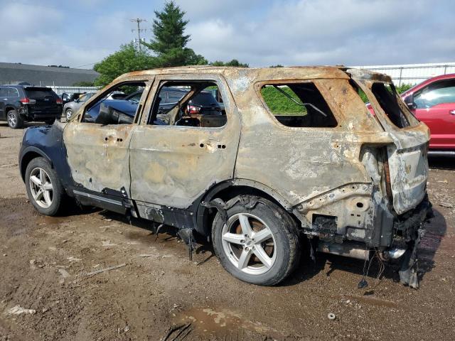 1FM5K8D83GGC31941 - 2016 FORD EXPLORER XLT BLUE photo 2