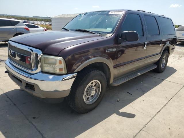 1FMNU42S8YED24615 - 2000 FORD EXCURSION LIMITED BROWN photo 1