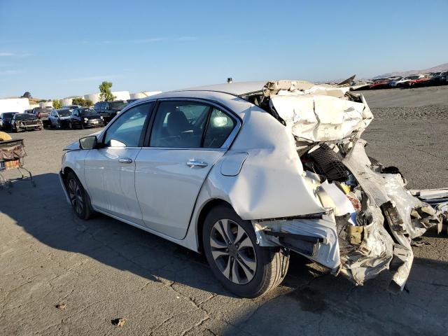 1HGCR2F39EA097749 - 2014 HONDA ACCORD LX WHITE photo 2