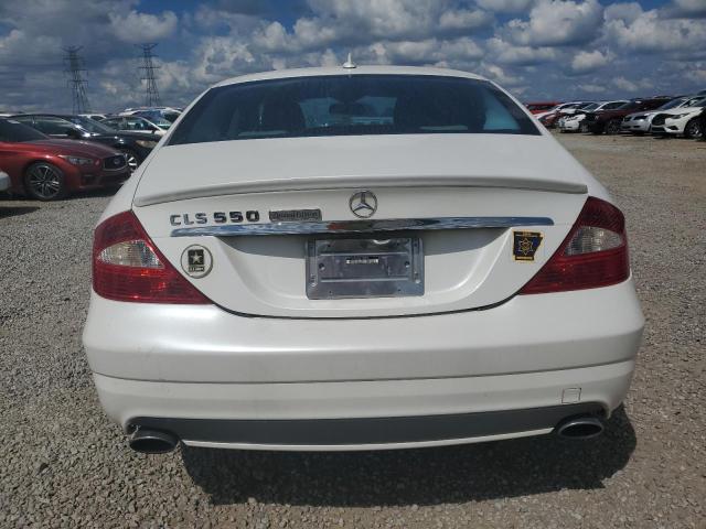 WDDDJ72X38A128889 - 2008 MERCEDES-BENZ CLS 550 WHITE photo 6