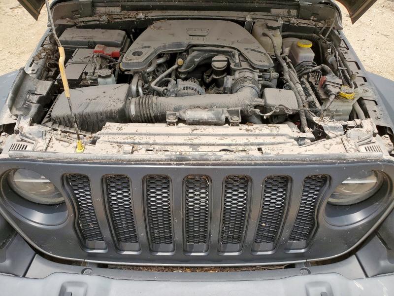 1C4HJXDG0LW268368 - 2020 JEEP WRANGLER UNLIMITED SPORT Մոխրագույն լուսանկար 12