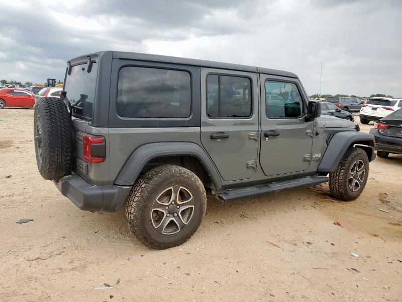 1C4HJXDG0LW268368 - 2020 JEEP WRANGLER UNLIMITED SPORT Մոխրագույն լուսանկար 3