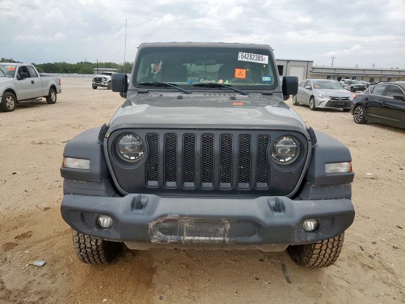 1C4HJXDG0LW268368 - 2020 JEEP WRANGLER UNLIMITED SPORT Մոխրագույն լուսանկար 5