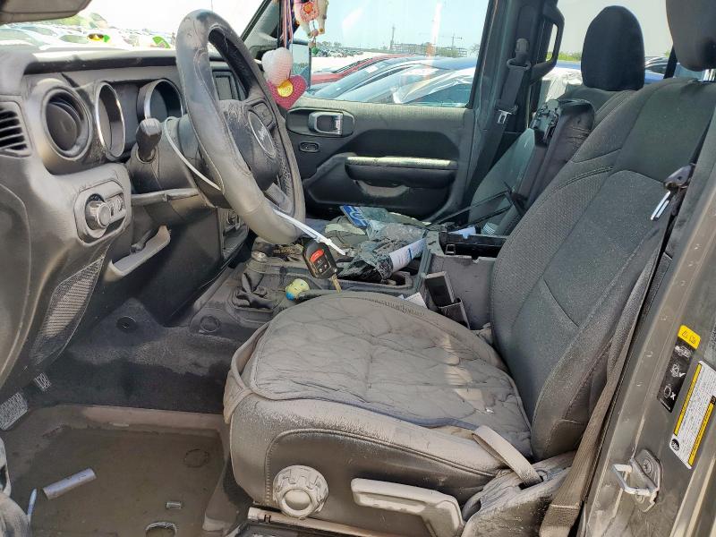 1C4HJXDG0LW268368 - 2020 JEEP WRANGLER UNLIMITED SPORT Մոխրագույն լուսանկար 7