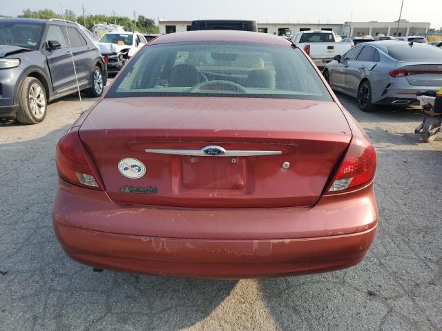 1FAFP53U6YG246688 - 2000 FORD TAURUS SE BURGUNDY photo 6