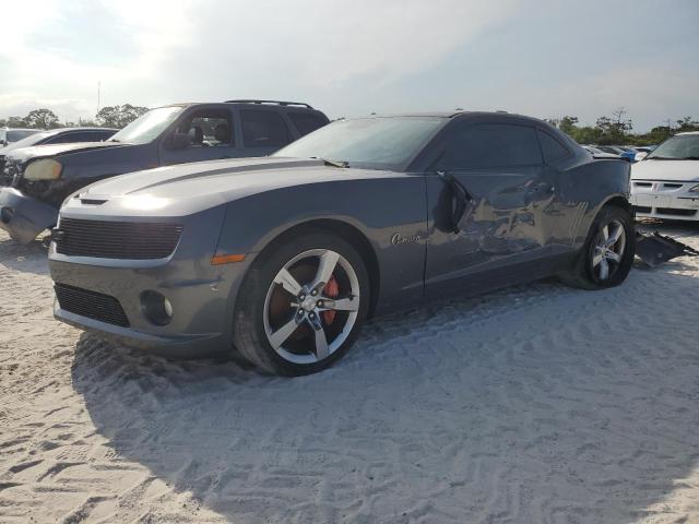2G1FT1EW2A9178805 - 2010 CHEVROLET CAMARO SS GRAY photo 1