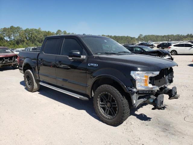 1FTEW1E52JKF45069 - 2018 FORD F150 SUPERCREW BLACK photo 4