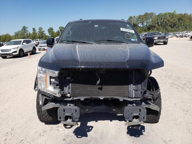 1FTEW1E52JKF45069 - 2018 FORD F150 SUPERCREW BLACK photo 5