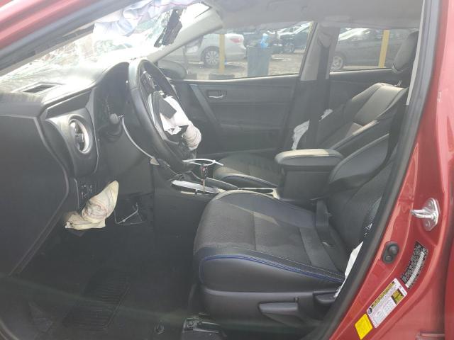 2T1BURHE3KC224745 - 2019 TOYOTA COROLLA L Qırmızı foto 7