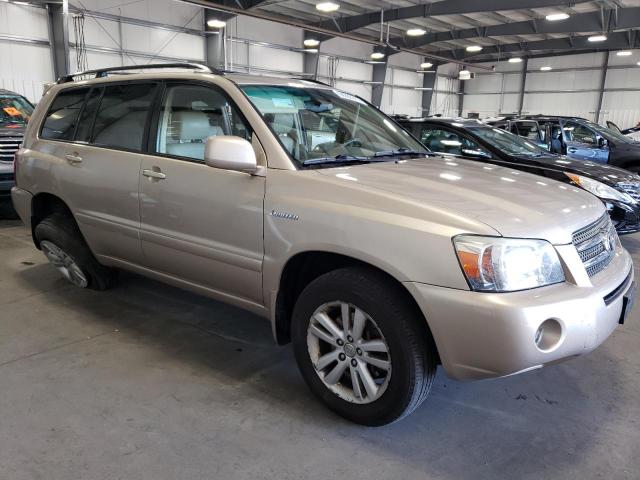 JTEDW21A060001558 - 2006 TOYOTA HIGHLANDER HYBRID TAN photo 4