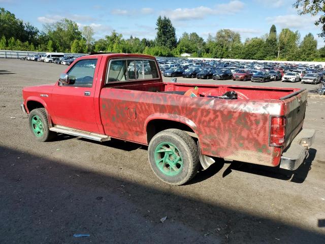 1B7GR14X2JS788982 - 1988 DODGE DAKOTA წითელი ფოტო 2