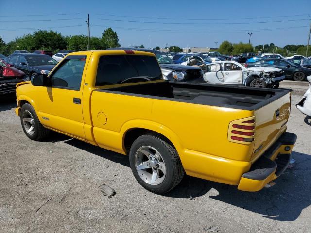 1GCCS14W628225376 - 2002 CHEVROLET S TRUCK S10 YELLOW photo 2