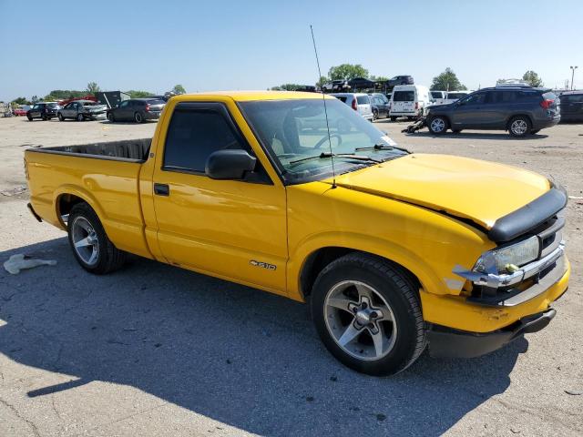 1GCCS14W628225376 - 2002 CHEVROLET S TRUCK S10 YELLOW photo 4