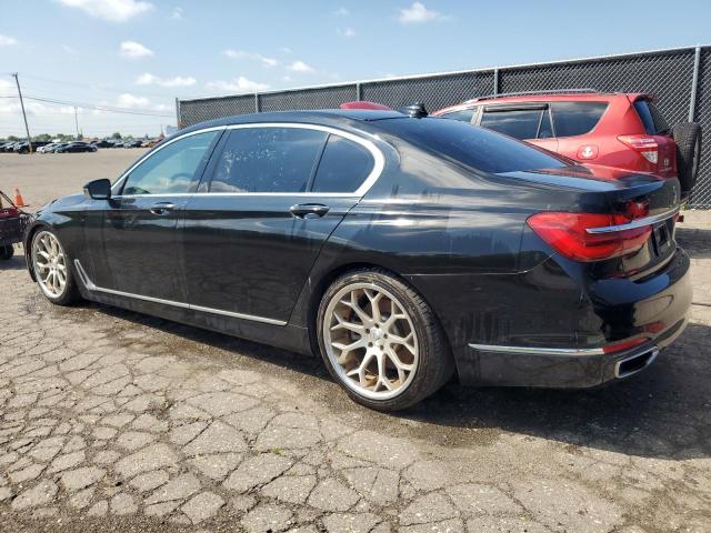 WBA7E2C52KB217833 - 2019 BMW 740 I BLACK photo 2