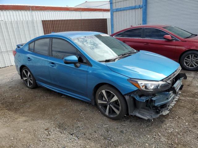 4S3GKAM60K3600368 - 2019 SUBARU IMPREZA SPORT BLUE photo 4