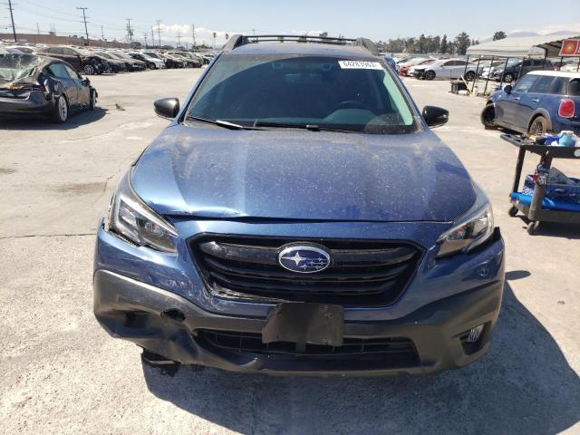 4S4BTGLD7N3212676 - 2022 SUBARU OUTBACK ONYX EDITION XT BLUE photo 5