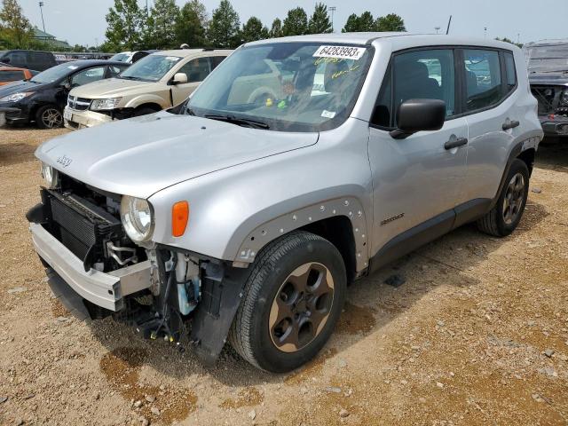 ZACCJAAT0FPB54457 - 2015 JEEP RENEGADE SPORT SILVER photo 1