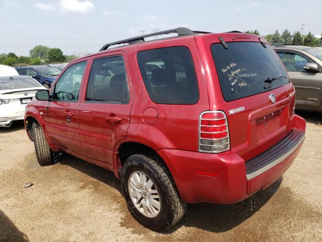 4M2YU80Z97KJ16486 - 2007 MERCURY MARINER CONVENIENCE RED photo 2