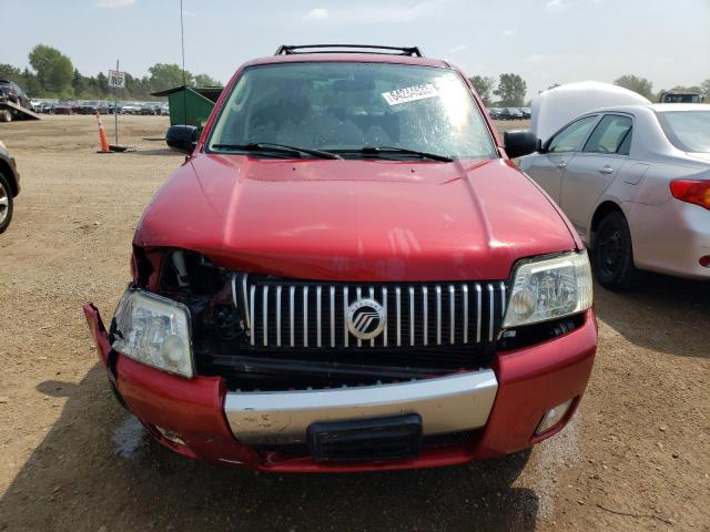 4M2YU80Z97KJ16486 - 2007 MERCURY MARINER CONVENIENCE RED photo 5