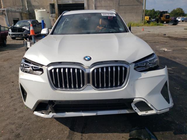 WBX57DP04NN162158 - 2022 BMW X3 XDRIVE30I WHITE photo 5