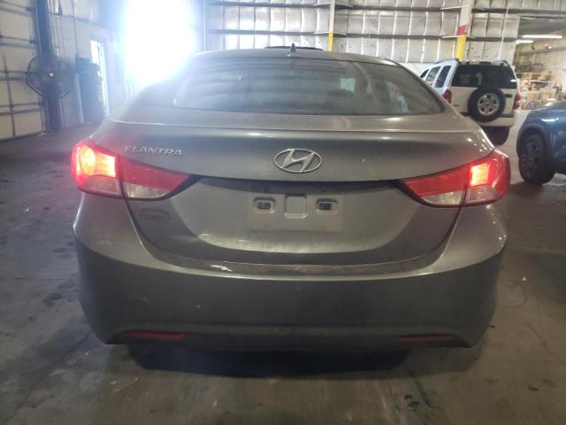 5NPDH4AE7DH299734 - 2013 HYUNDAI ELANTRA GLS GRAY photo 6