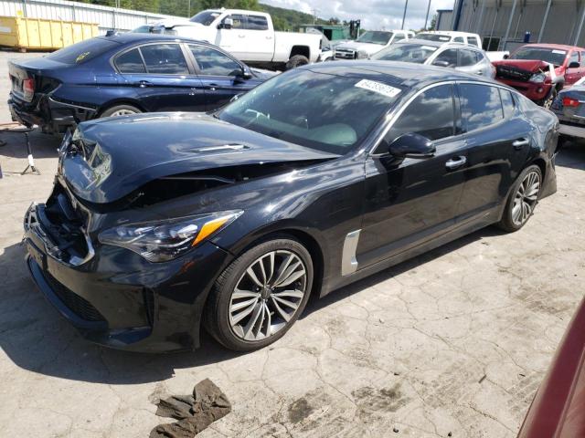 KNAE25LA8J6011437 - 2018 KIA STINGER PREMIUM BLACK photo 1