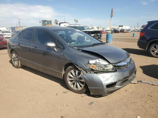 1HGFA16859L017710 - 2009 HONDA CIVIC EX GRAY photo 4