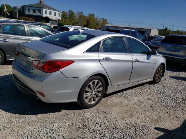 5NPEC4AB6EH892799 - 2014 HYUNDAI SONATA SE SILVER photo 3