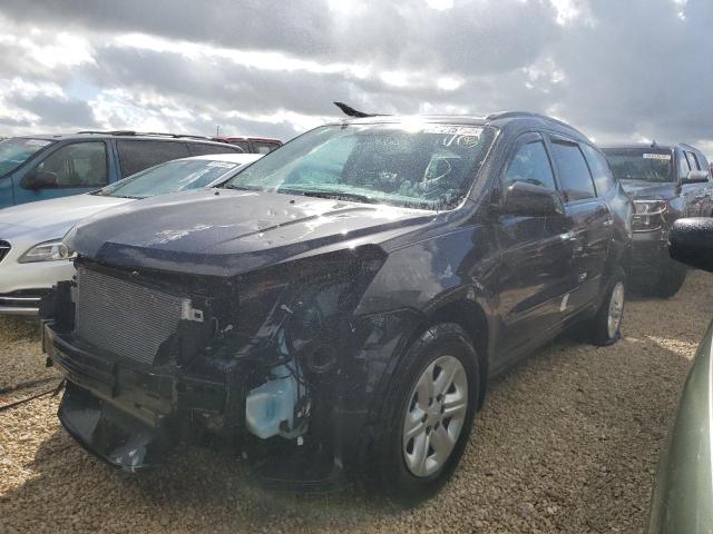 1GNKRFKD9GJ159306 - 2016 CHEVROLET TRAVERSE LS CHARCOAL photo 2