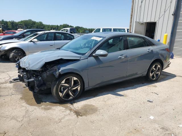 KMHLP4AG9NU344210 - 2022 HYUNDAI ELANTRA LIMITED GRAY photo 1