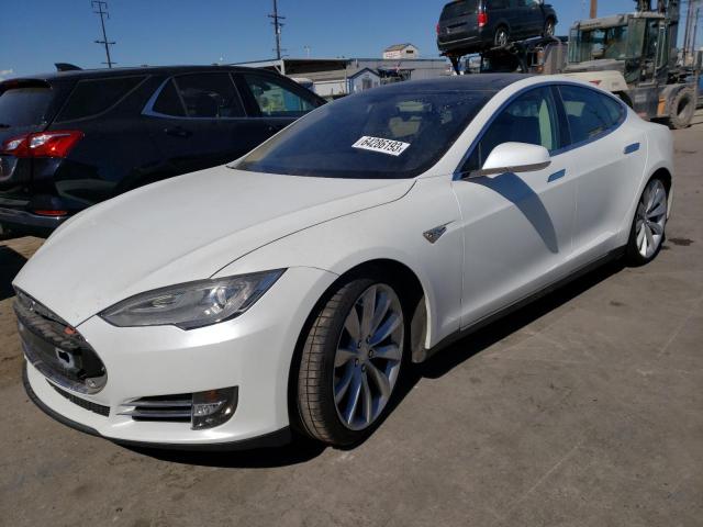 5YJSA1DN6CFP02928 - 2012 TESLA MODEL S Սպիտակ լուսանկար 1