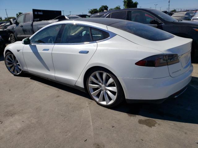5YJSA1DN6CFP02928 - 2012 TESLA MODEL S Սպիտակ լուսանկար 2