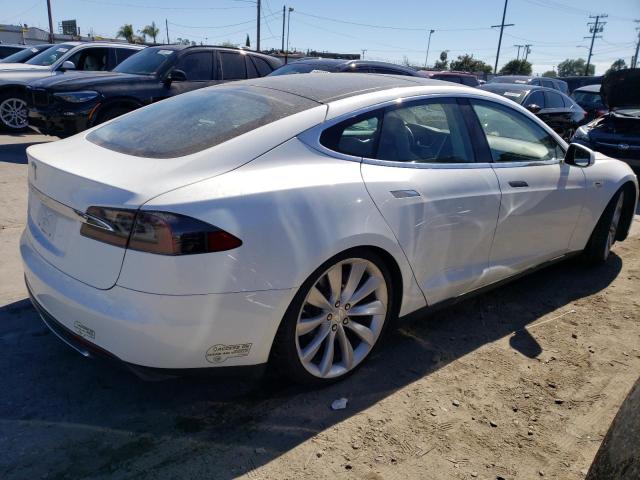 5YJSA1DN6CFP02928 - 2012 TESLA MODEL S Սպիտակ լուսանկար 3