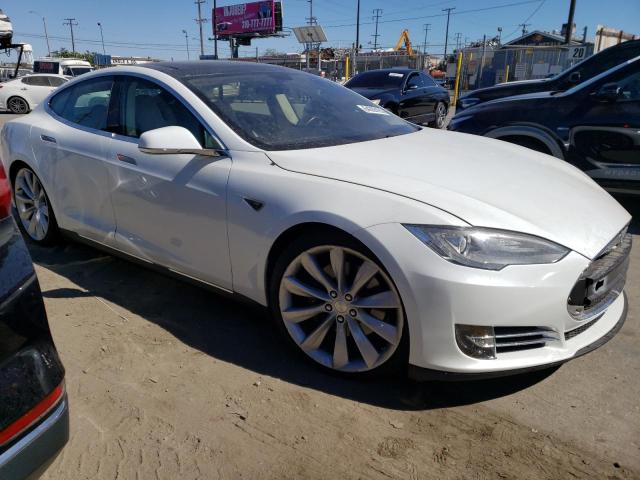 5YJSA1DN6CFP02928 - 2012 TESLA MODEL S Սպիտակ լուսանկար 4