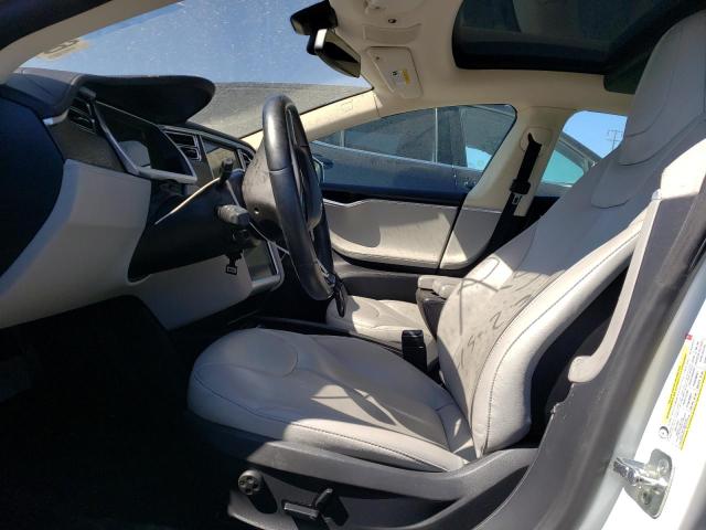 5YJSA1DN6CFP02928 - 2012 TESLA MODEL S Սպիտակ լուսանկար 7