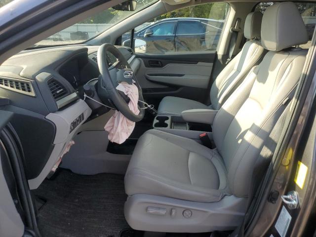 5FNRL6H68RB056311 - 2024 HONDA ODYSSEY EXL GRAY photo 7