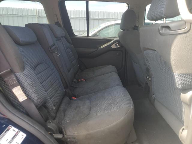 5N1AR18W46C611404 - 2006 NISSAN PATHFINDER LE BLUE photo 10