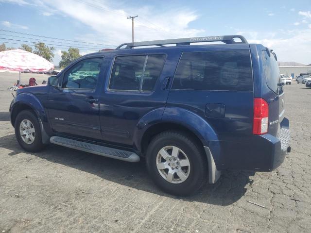 5N1AR18W46C611404 - 2006 NISSAN PATHFINDER LE BLUE photo 2