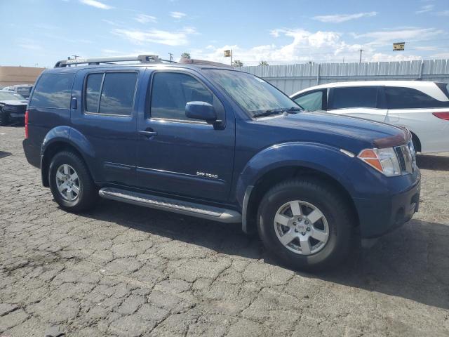 5N1AR18W46C611404 - 2006 NISSAN PATHFINDER LE BLUE photo 4