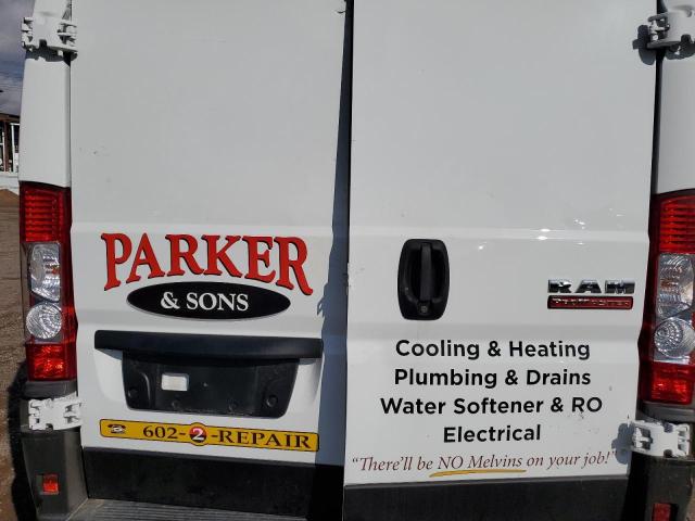 3C6LRVDG3ME585779 - 2021 RAM PROMASTER 2500 HIGH أبيض صورة 10