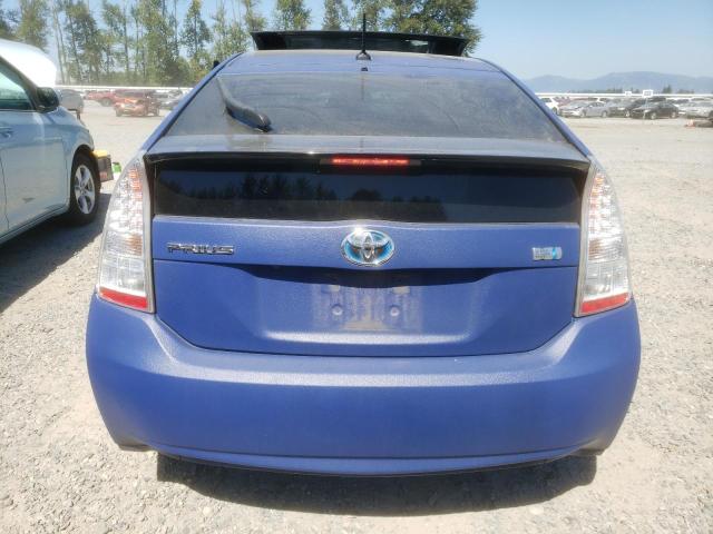 JTDKN3DU9A0150960 - 2010 TOYOTA PRIUS BLUE photo 6