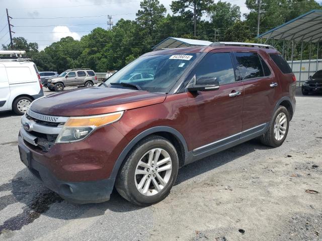 1FM5K7D85FGA06638 - 2015 FORD EXPLORER XLT MAROON photo 1