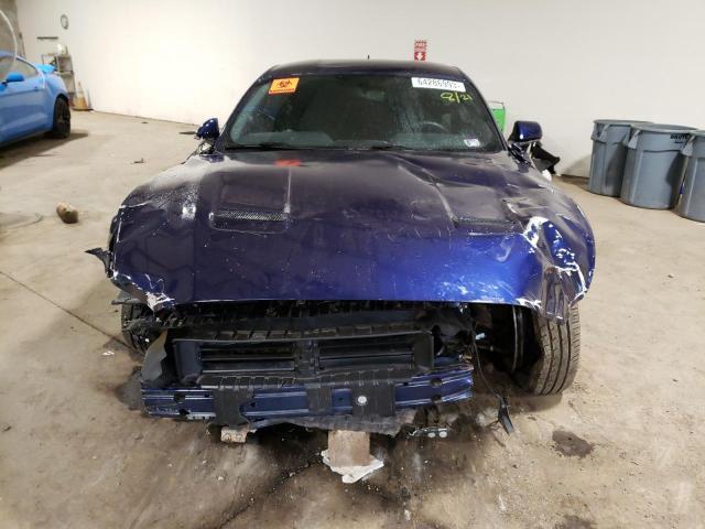 1FA6P8TH2L5169326 - 2020 FORD MUSTANG BLUE photo 5