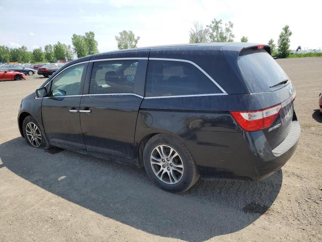 5FNRL5H44DB507445 - 2013 HONDA ODYSSEY EX BLACK photo 2